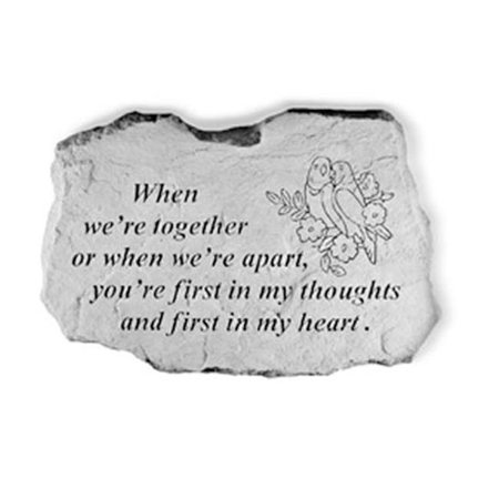 KAY BERRY INC Kay Berry- Inc. 64420 When We-re Together - Memorial - 1.6 Inches x 10.5 Inches 64420